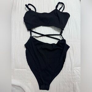 Adika cut out body suit black